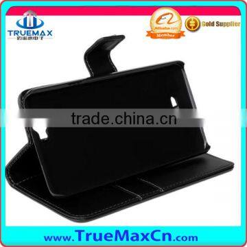 5.5 Inch Mobile Phone Wallet Case for WIKO Rainbow PU Cover photo-2