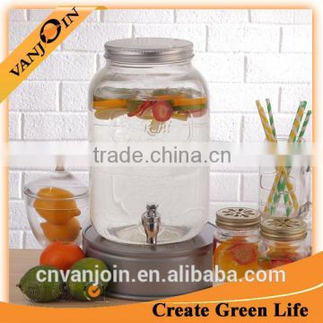 8L Glass Beverage Dispenser