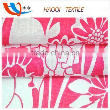 Used to clothing 100 cotton yarn dyed chambray real wax prints jersey fabric