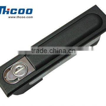Electric cabinet plane lock