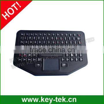silicone rubber keyboard with touchpad,function keys and desktop