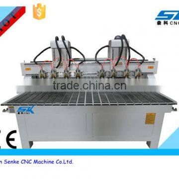 multi spindles engraving machine wood cnc router with Automatic Non Woven Fabric Cutting Machinery