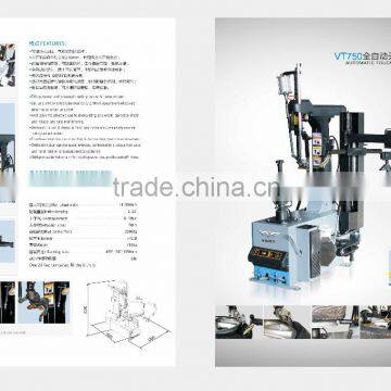 Automatic Touchless Car Wheel Tyre Changer Tyre Repair Machine With Helper Arm VT750 Quality Choice photo-2