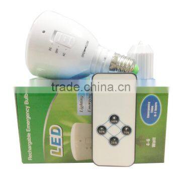 E27/B22 AC85-265V Rechargeable Led Bulb With Warm White&cold White Color Temperature photo-2