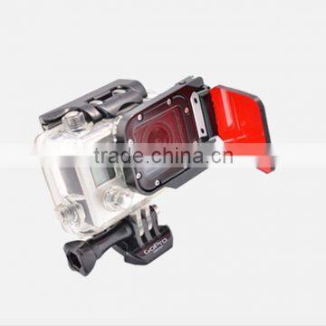 Telesin New Arrival Under Sea Diving Alloy Red Filter for Go Pro Hero3+ and Hero4