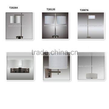 UL Listed USA Best Selling Hotel Light With Electrical Power Outlets And USB Port H30312 photo-4