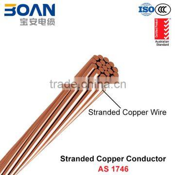 Copper Conductor, HDBC, Stranded Bare Copper Conductor Cable (AS 1746)