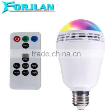 7w rgb ir control led bluetooth bulb bluetooth smart led bulb