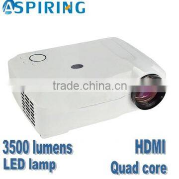 Support wireless keyboard and mouse dlp led projector