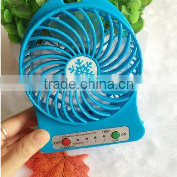 2016 Hot-Sale High Performance DC 5V Portable Mini Cooling Fan ,rechargeable Usb Fan photo-4