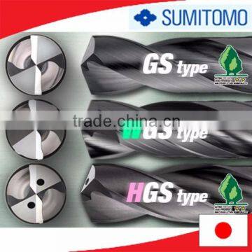 Long lasting accurate metal working tools Sumitomo drill bit for wide range of materials