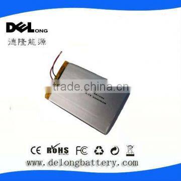 3.7V 3500mah lithium polymer battery