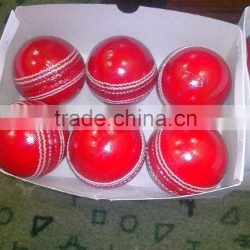 Alum tan Leather cricket ball