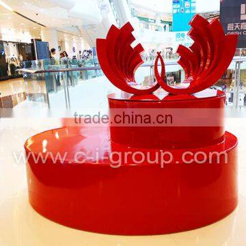 New Shopping Mall fibreglass seatCreative custom made shopping Centre product platform