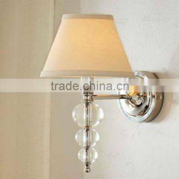 White modern no wiring wall lamp