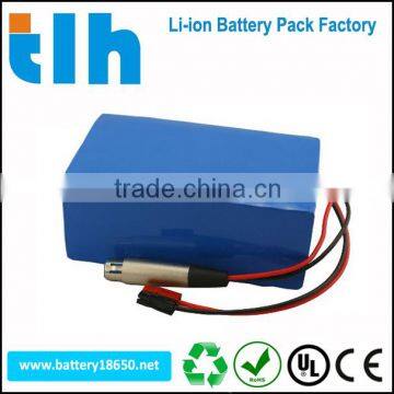 18650 lithium battery packs 24v 12ah battery