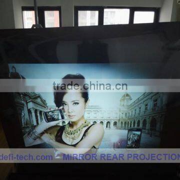 Christmas promotion gray fashion shop window display foil