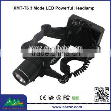 1xCREE XML T6 LED high power head lamp led Bicycle Light with 2x 18650 Battery