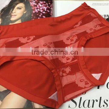 Spandex And Bamboo Fiber Good Material Underwear for Girl Panty