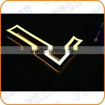 New Products !!! Both Front and Back Halo Illuminated Acrylic Channel Letter Sign photo-6