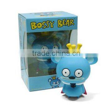 Bossy bear toys customize and OEM doll (vinyl doll, rubber doll,soft pvc doll)