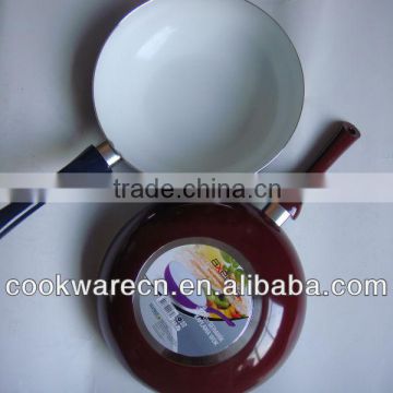 26cm ceramic coating aluminum non-sticking wok