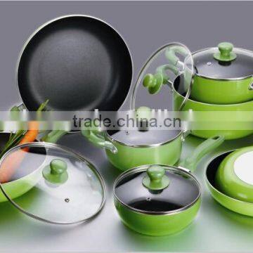 Aluminium Press Non-stick Coated Cookware Set