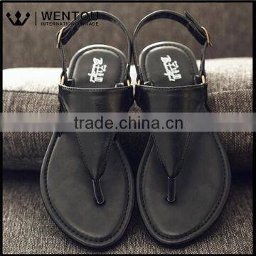 New Womens T-Strap Flat Flip Flop Monogrammed Sandals photo-4