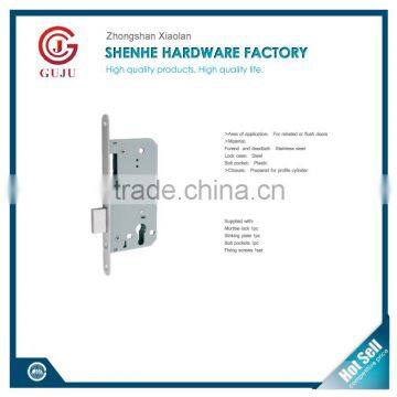5072 4585 Euro Standard deadbolt mortise door lock body