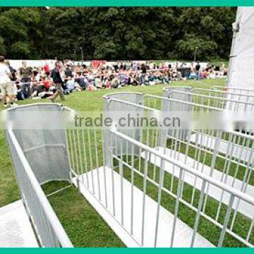 2015 RP Manufacturer Aluminium Concert barrier security barricade gate types