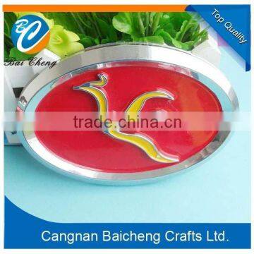 new arrival round shaped car emblem/car logo by your design offers top quality with best price