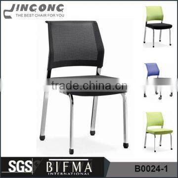 Full black cheap computer chairs,convenience cheap chairs,armreless chair in different colour