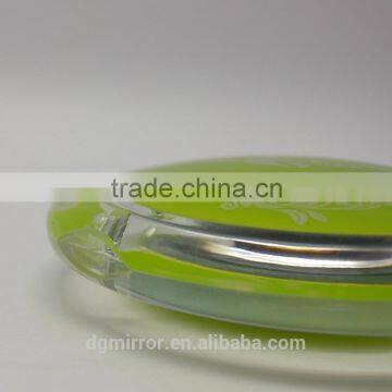 Lovely Round Ladies Cosmetic Mirror, Round Acrylic Pocket Mirror, Double Sided Round Purse Mirror photo-6