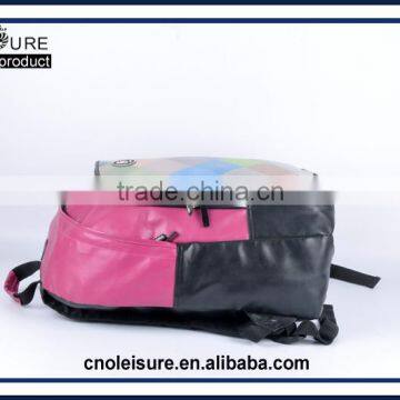 2016 Customised OED/OEM Useful Daypack School Bags High Quality Backpack Leather Backpack Travel Cases Camping Leather Back Pack Supplier's Choice photo-3