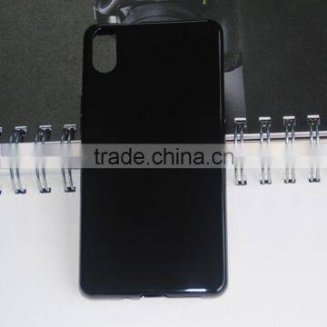 2016 Newest products Tpu Pudding soft Gel mobile phone black cover Case for Bq Aquaris X 5.0