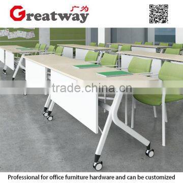 Metal Frame Office furniture Office training folding study table