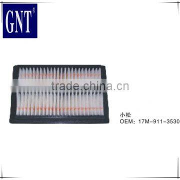 low price PC200-7 17M-911-3530 cabin air filter excavator parts