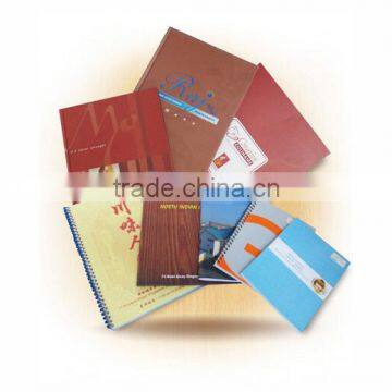 spiral book printing, notebook printing, brochure printing