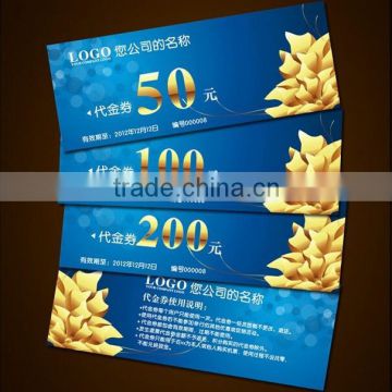 Flat paper scratch coupon printing