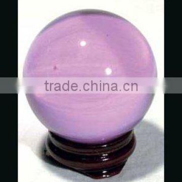 pink crystal ball