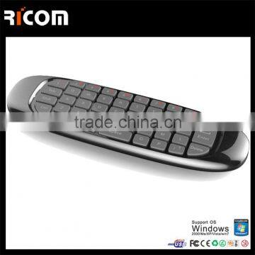 2.4g Wireless Air Mouse Keyboard,Wireless Remote Control with Gyro Air Mouse--T10--Shenzhen Ricom