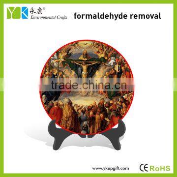 Religious Christian Catholic jesus figures home decorative plate craft