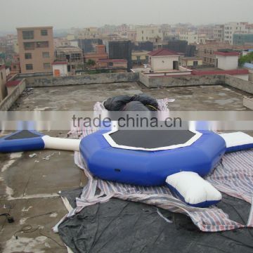 2015 hot water inflatable trampoline from china