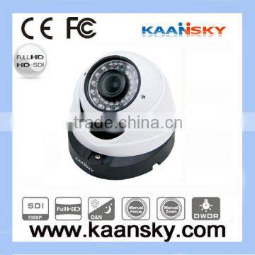 Hotsale Vandal proof Full HD 1080 PHD SDI dome camera