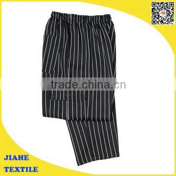 chalk stripe style chef pant