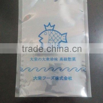 Transparent Plastic PA & PE Vacuum Food Packaging Bag For Fish Balls