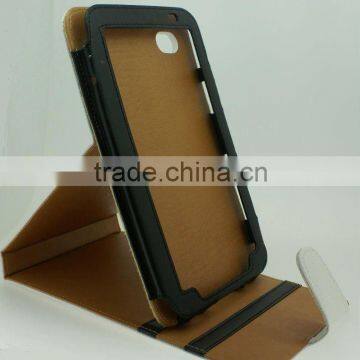 stand leather case for samsung galaxy tab