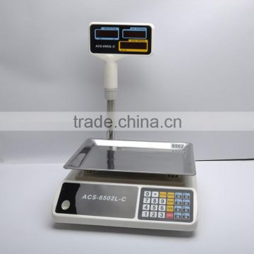 Price Computing Scale with Column Display 15kg