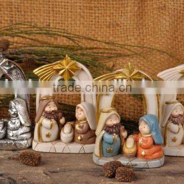 Hot Sales Nativity Set Resin Religious Crafts Nativity Set photo-5