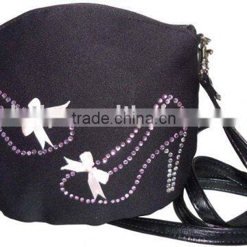 Fashional Mini Shoulder bag with Rhinestone